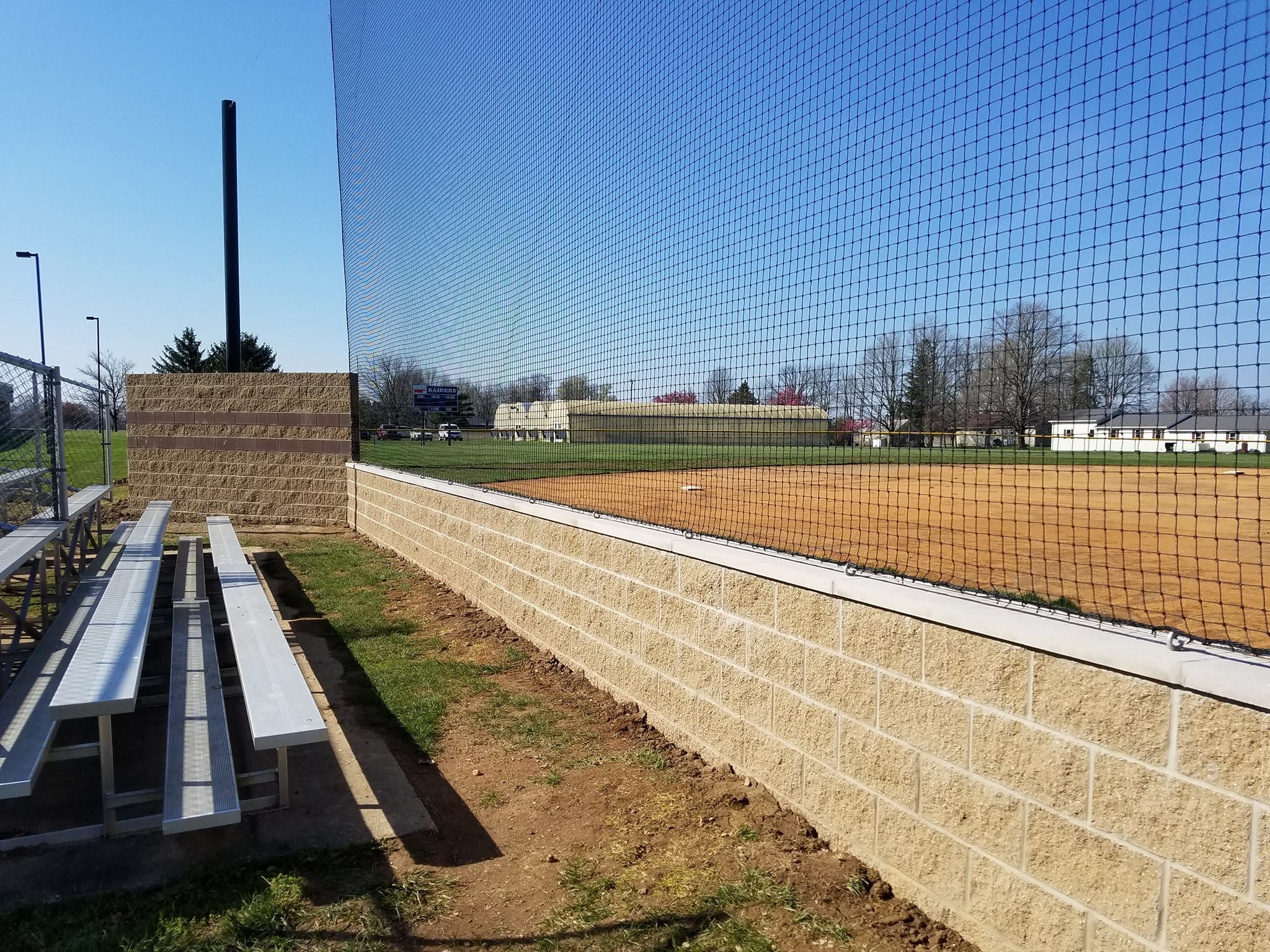Shenandoah High School – Custom Net Backstops, Inc.
